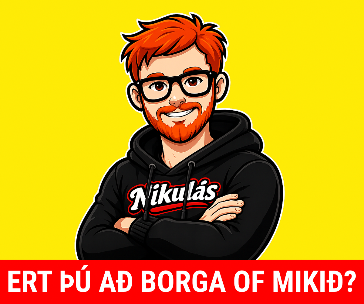 Auglýsing frá Nikulás ehf.